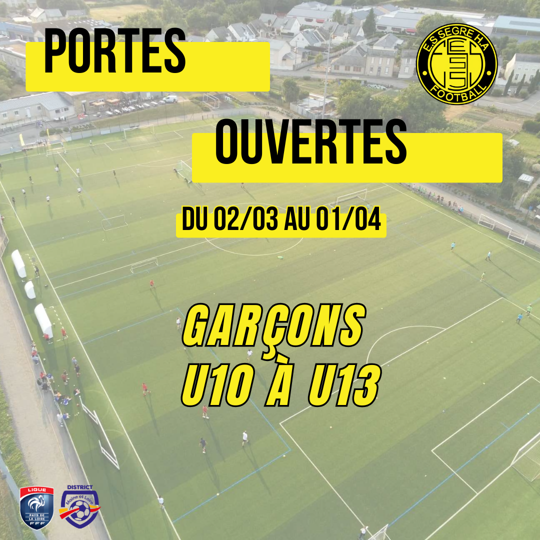 Portes Ouvertes Foot à 8 !