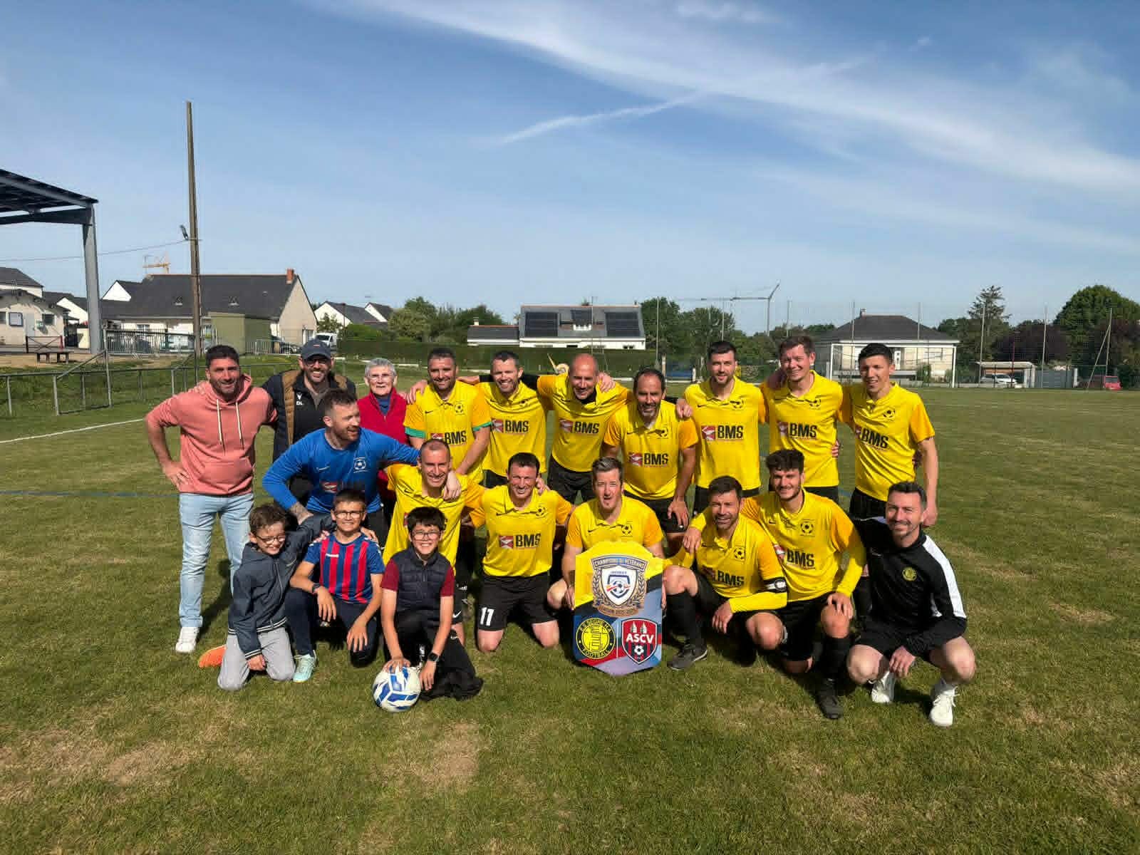 Nos vétérans champions !