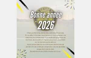 Bonne année 2026 !