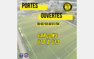 Portes Ouvertes Foot à 8 !