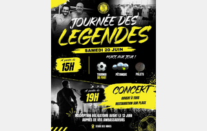 Journée des legendes !
